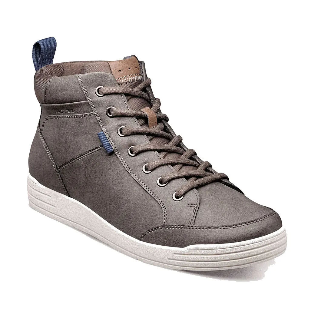 NUNN BUSH CITY WALK MOC TOE CHUKKA GRAY - MENS