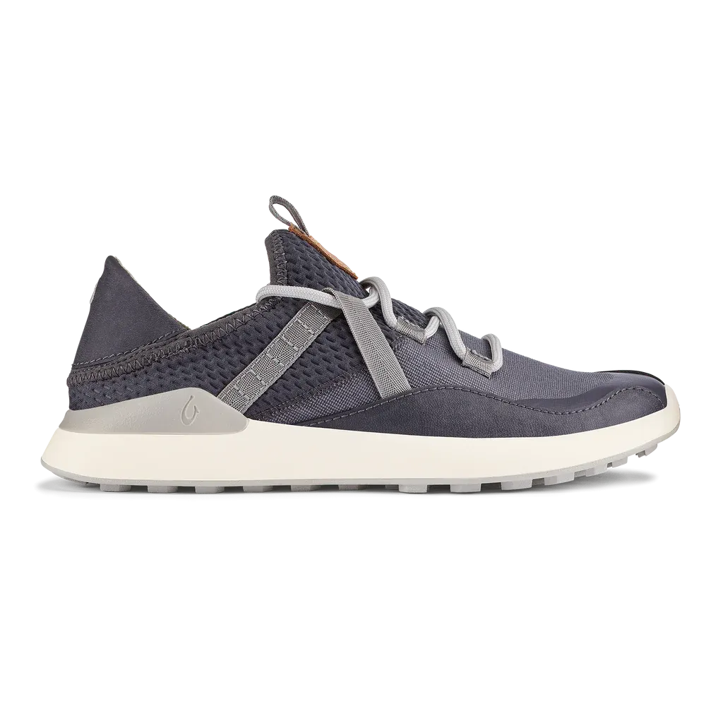 Olukai Women's Kawela Golf Shoes- Pavement/Mist Grey