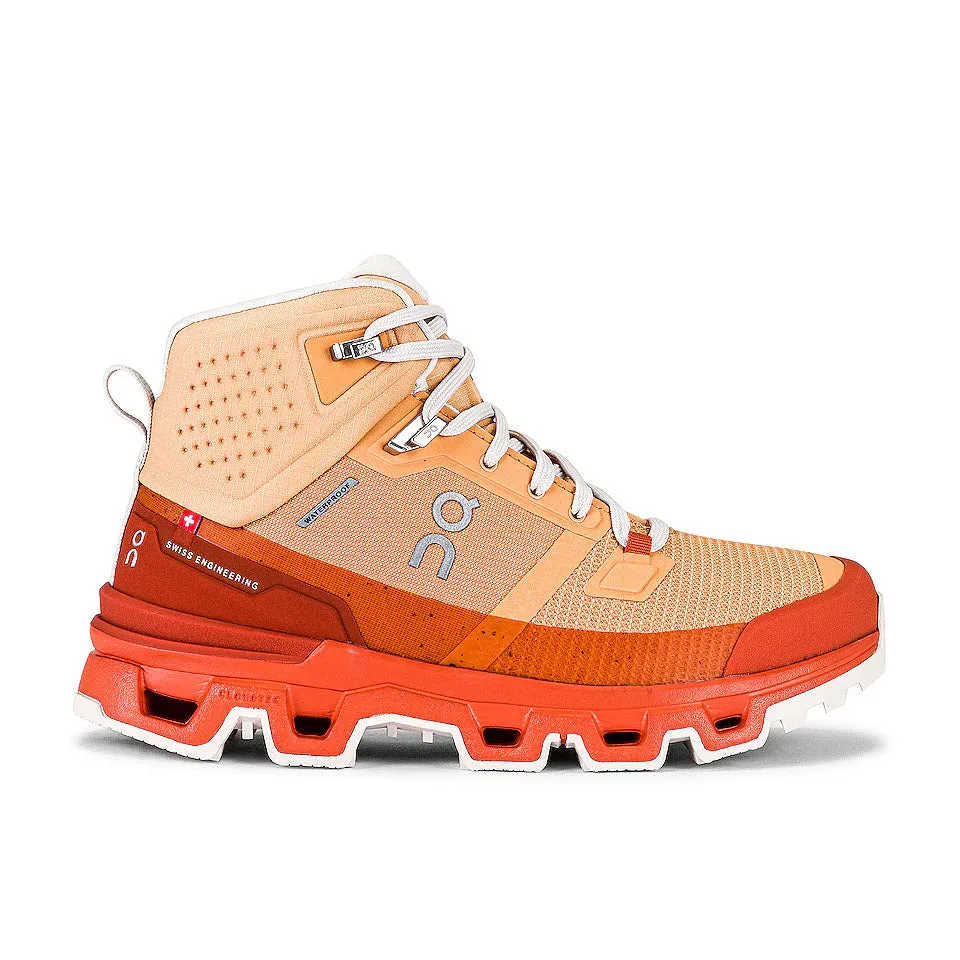 ON RUNNING CLOUDROCK WATERPROOF COPPER/FLARE - WOMENS