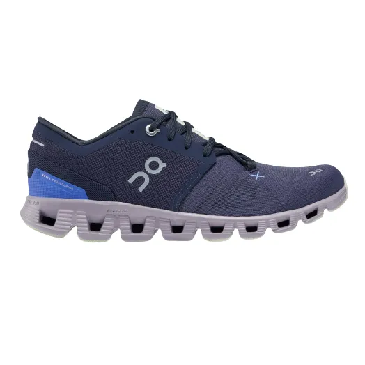 On Running Women's Cloud X 3 Shoes - Midnight / Heron