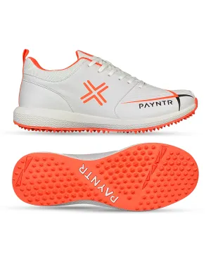 Payntr V Pimple Cricket Shoes - Rubber - Orange