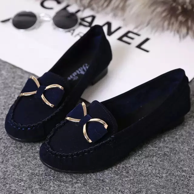 Peas shoes flat shoes bowknot - Women's shoes