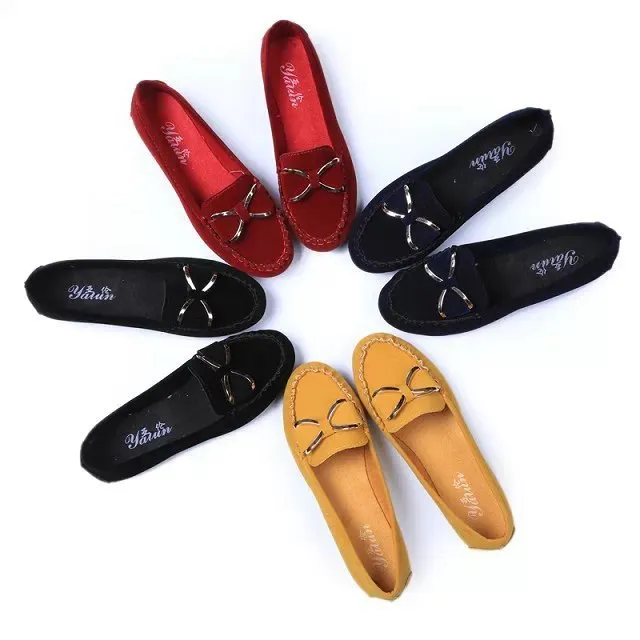 Peas shoes flat shoes bowknot - Women's shoes