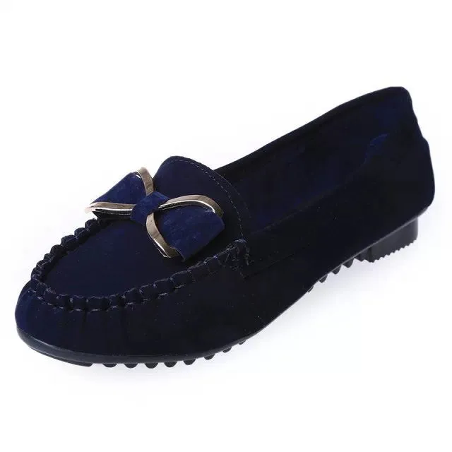 Peas shoes flat shoes bowknot - Women's shoes