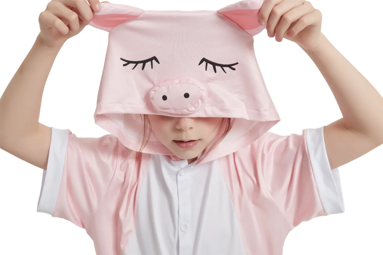 Pig Kids Summer Onesie