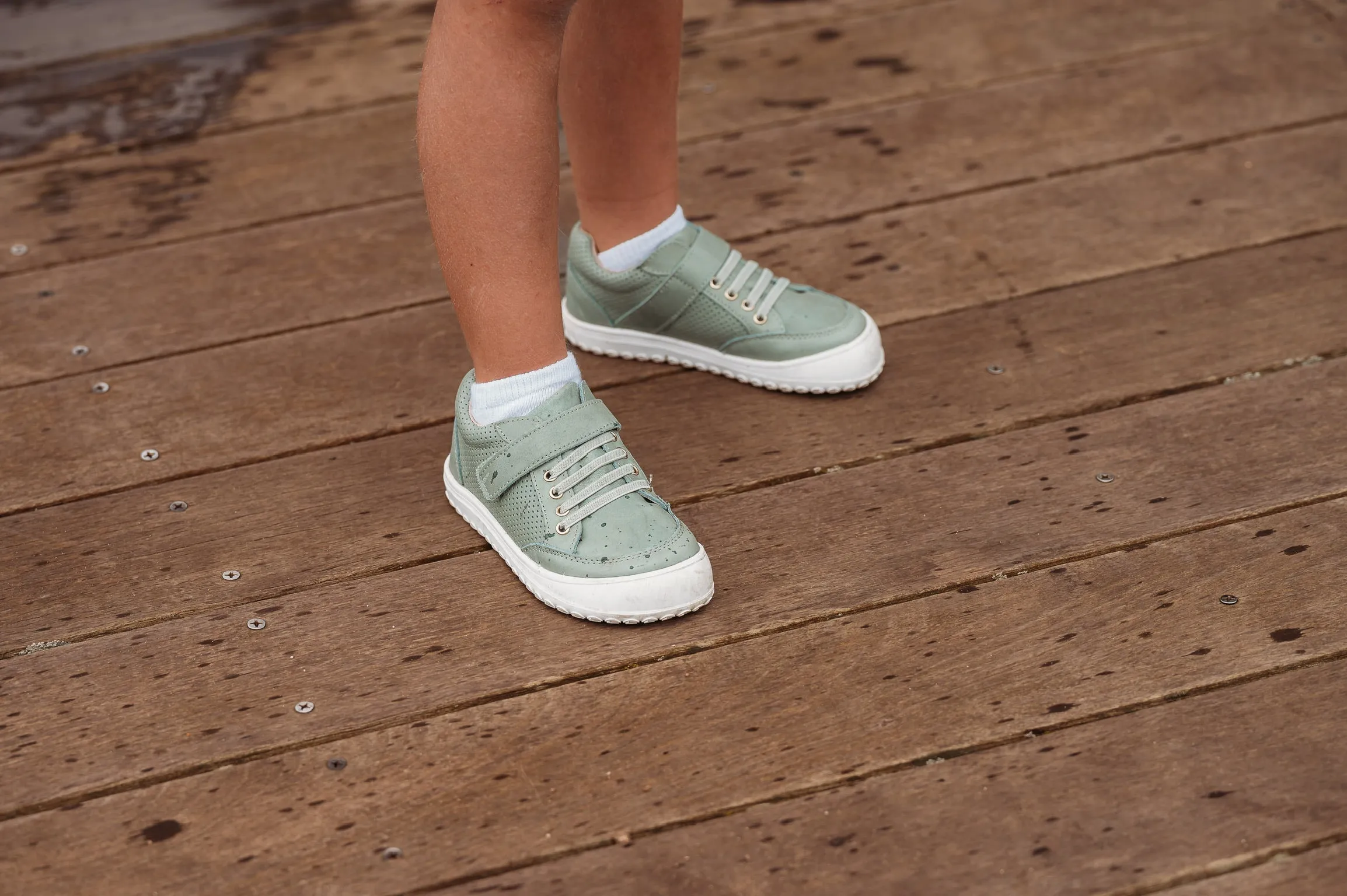 Play Perfect Avocado Low Top {Premium Leather}