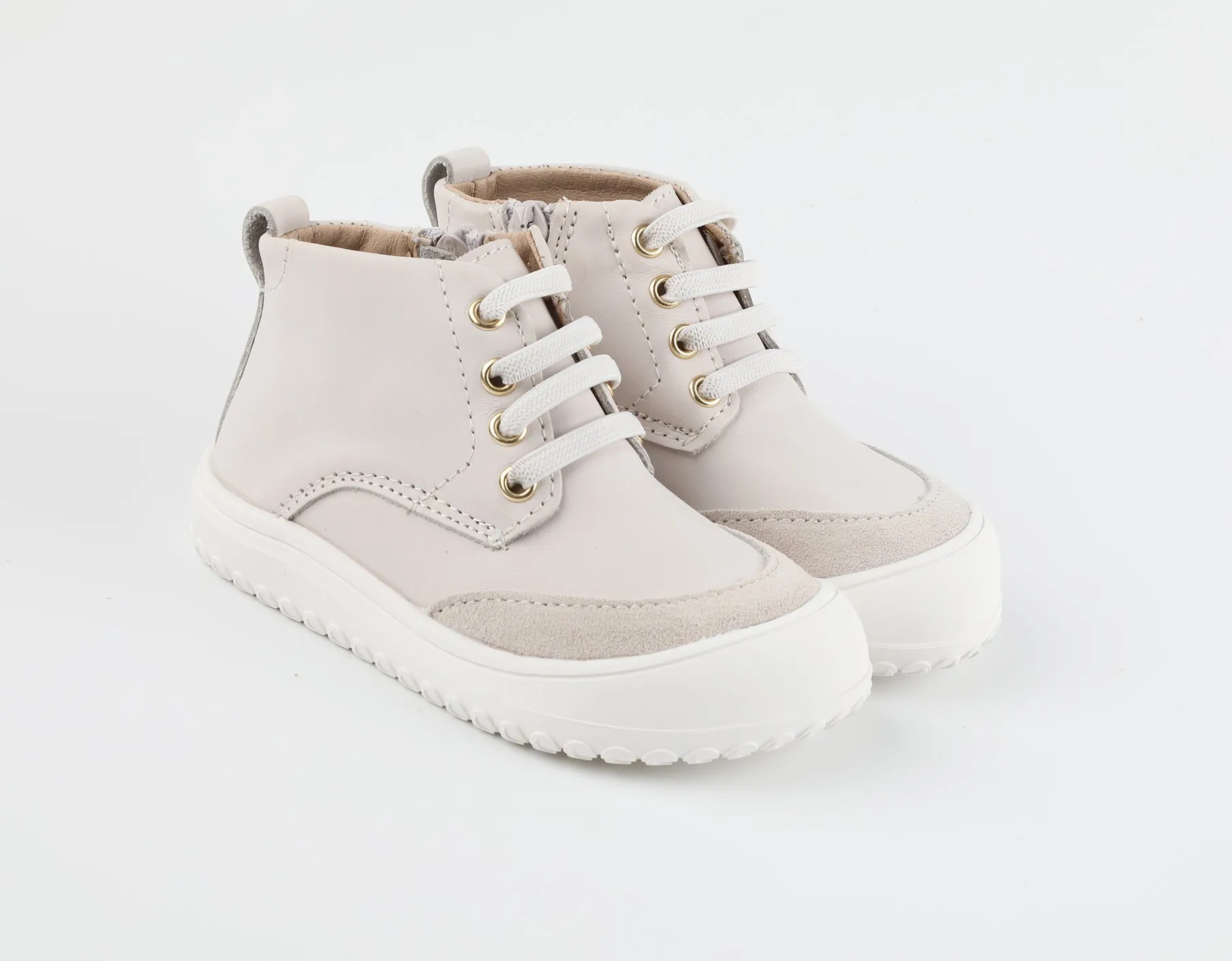 Pre-Order Play Perfect Bone High Top {Premium Leather}