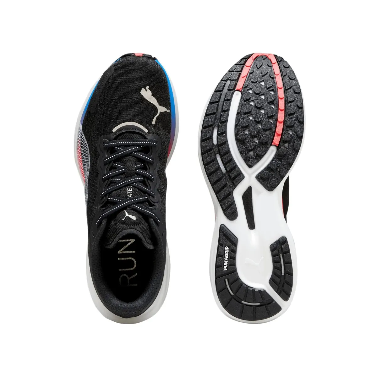 Puma Deviate Nitro 2 Shoes Black Blue Orange