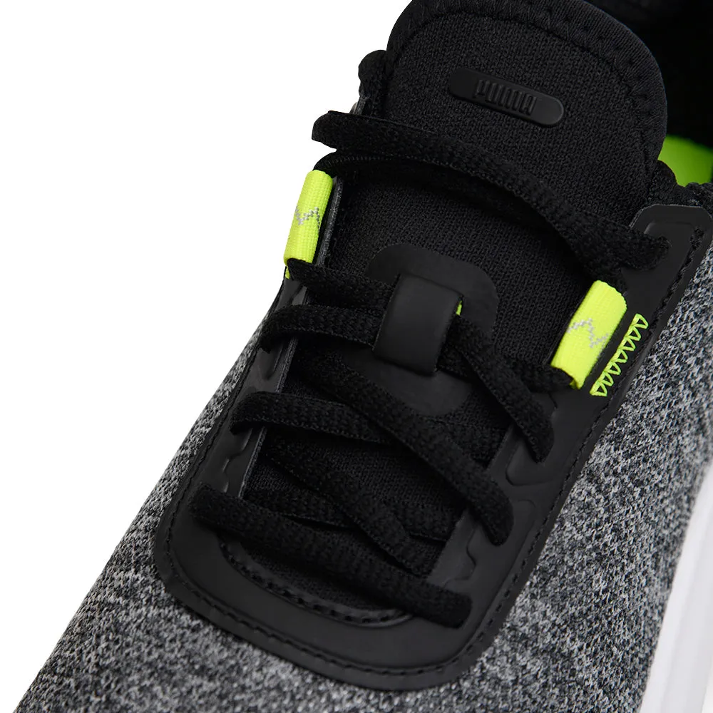 Puma Fusion Crush Sport JR Spikeless Waterproof Shoes - Black/Electric Lime