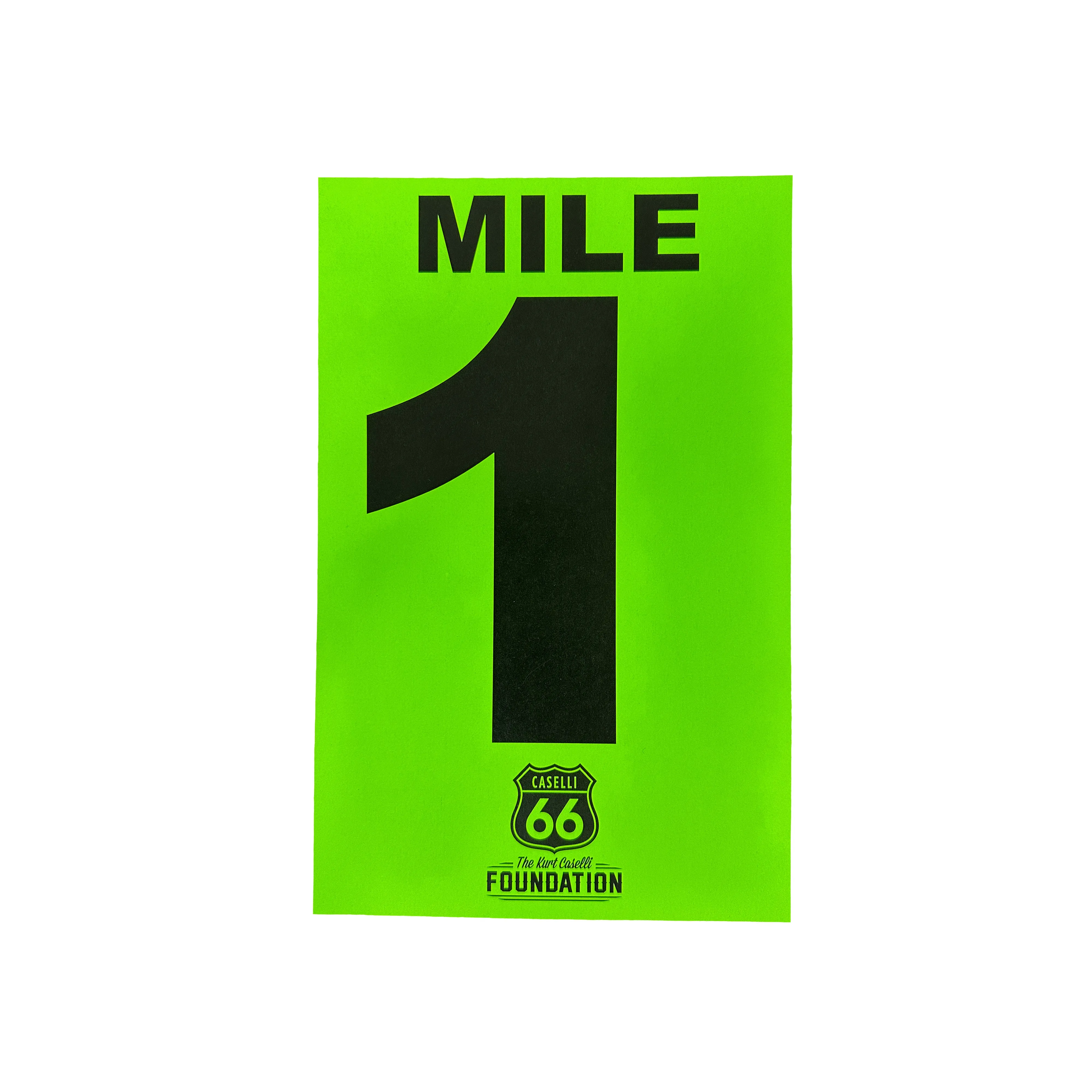 Race Mile Markers