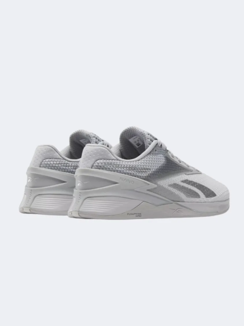 Reebok Nano X3 Women Training Shoes Grey/Silver