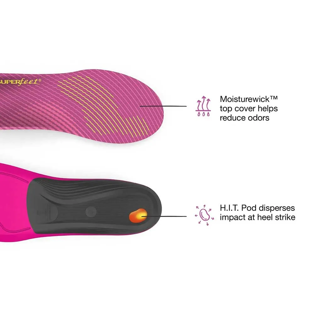 Run Women's Support Insole - Magenta