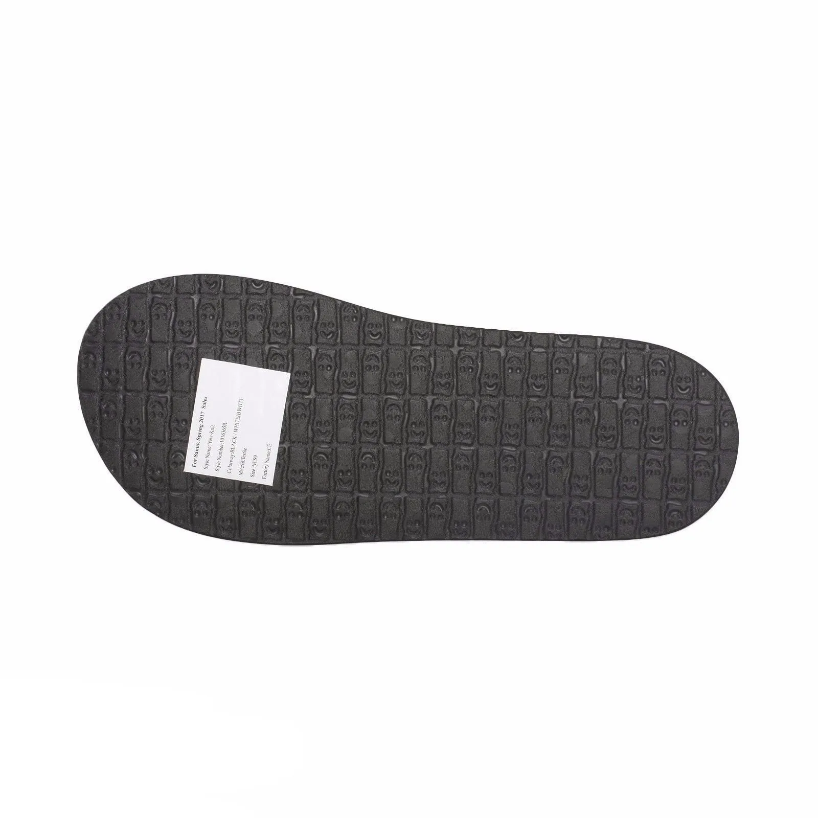 Sanuk Yew Knit Black Surfers