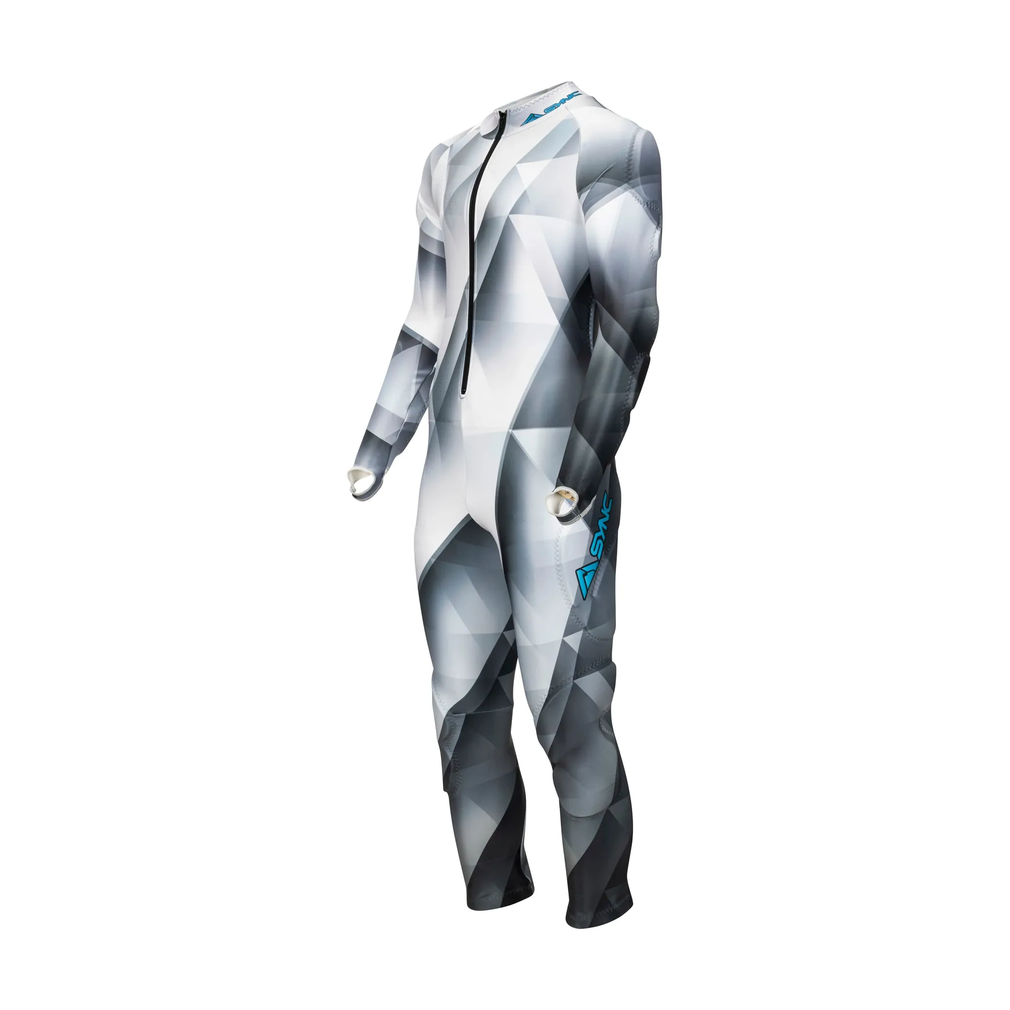 Sawyer Adult Race Suit - White/Black