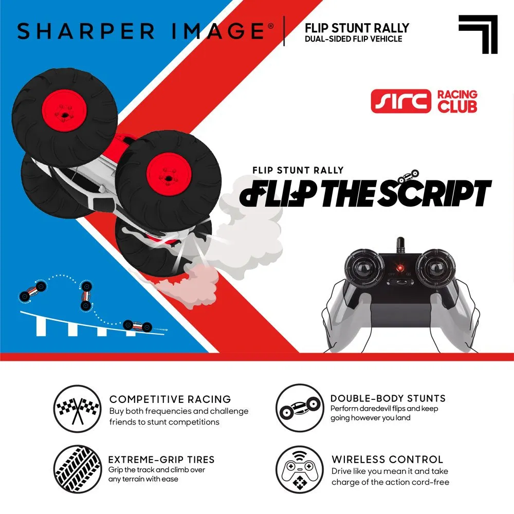 Sharper Image Flip Stunt Rally - Red