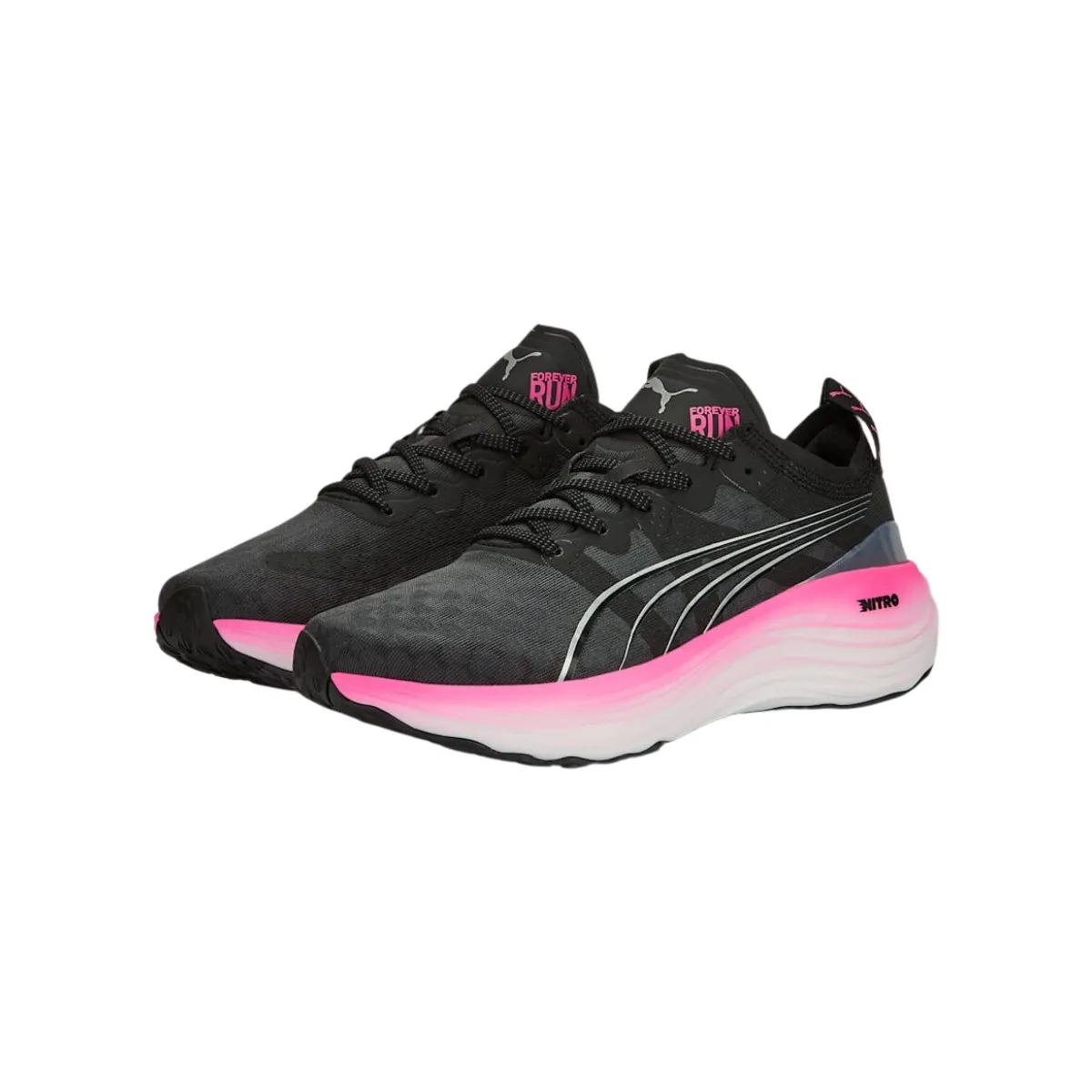 Shoes Puma ForeverRun Nitro Black Pink  Women's