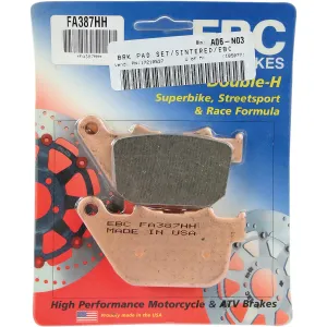 Sintered Rear Brake Pads 2004-13 Harley-Davidson XL