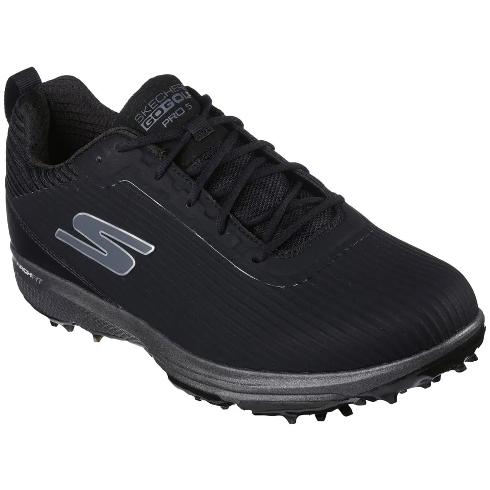 Skechers Go Golf Pro 5 Hyper Spiked Waterproof Shoes - Black