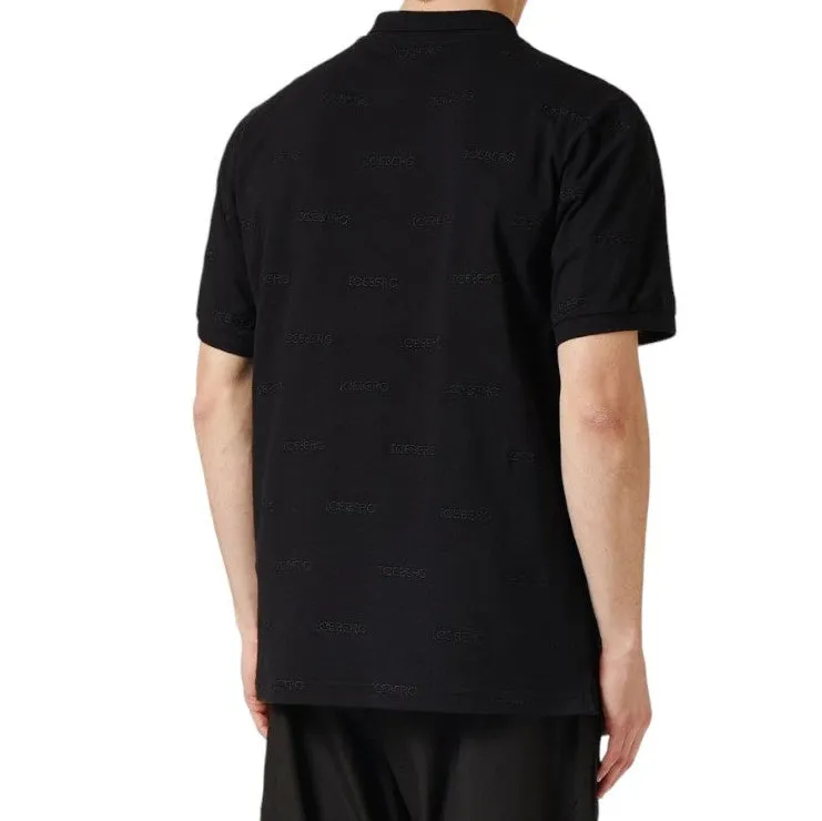 Sleeve Logo Polo Shirt (Black) - I23F03263109000