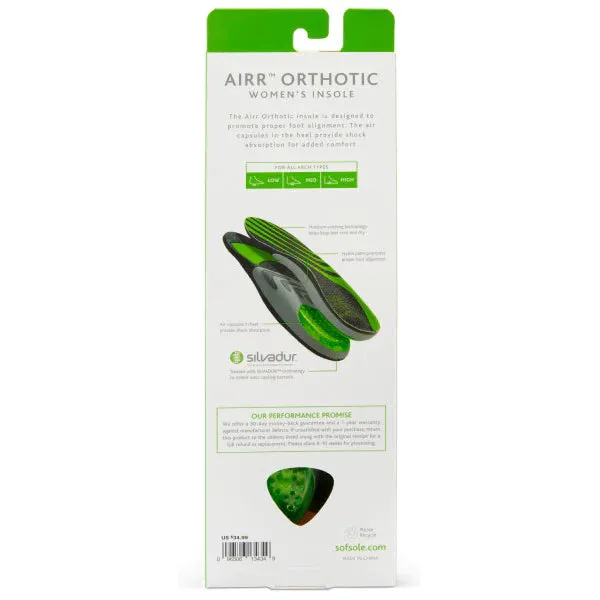 SOFSOLE Support Air Orthotic Insole