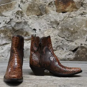 Stallion Zorro Brown Python 3 Piece