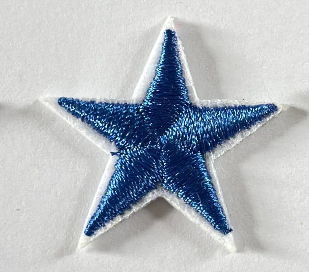 Stars Iron On Patches - small