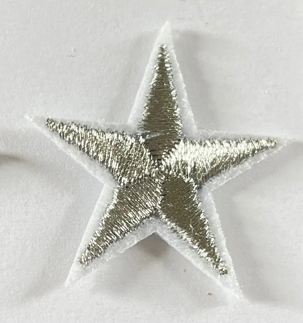 Stars Iron On Patches - small