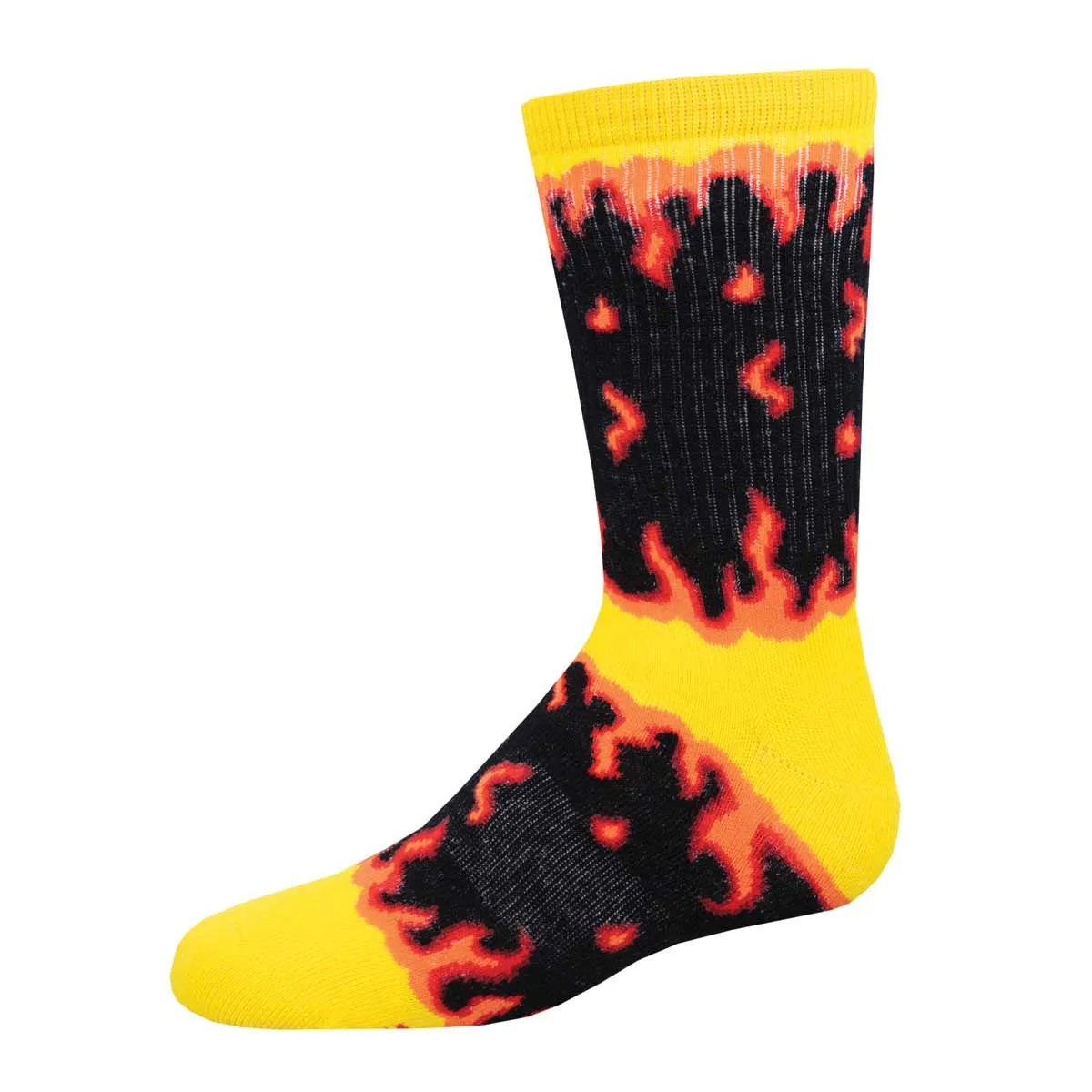 Straight Fire Kids' Athletic Crew Socks (Age 7-10)