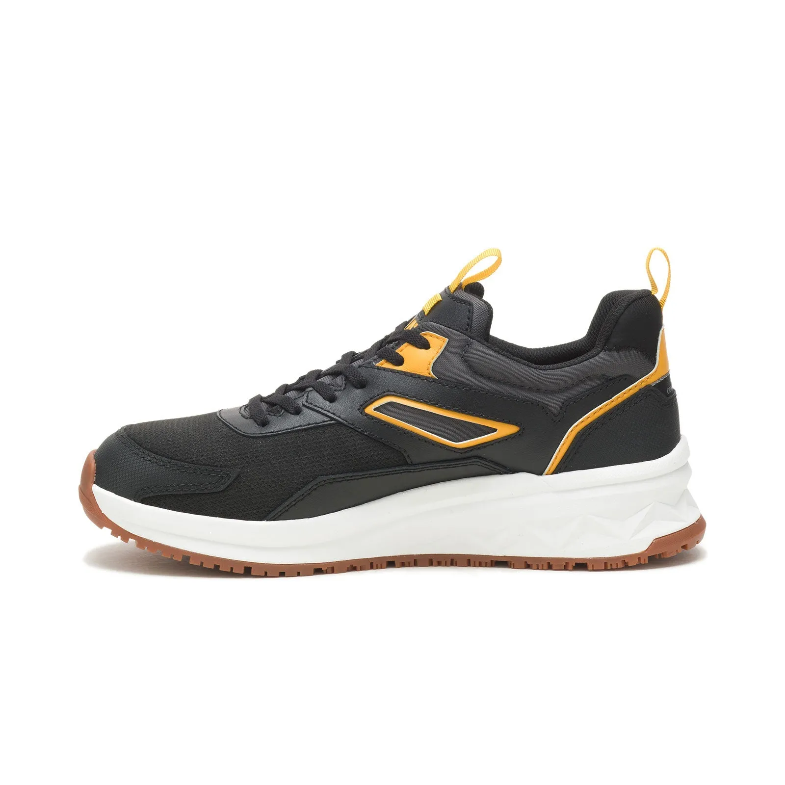 Streamline Runner Composite-Toe Work Shoe Black/Yellow