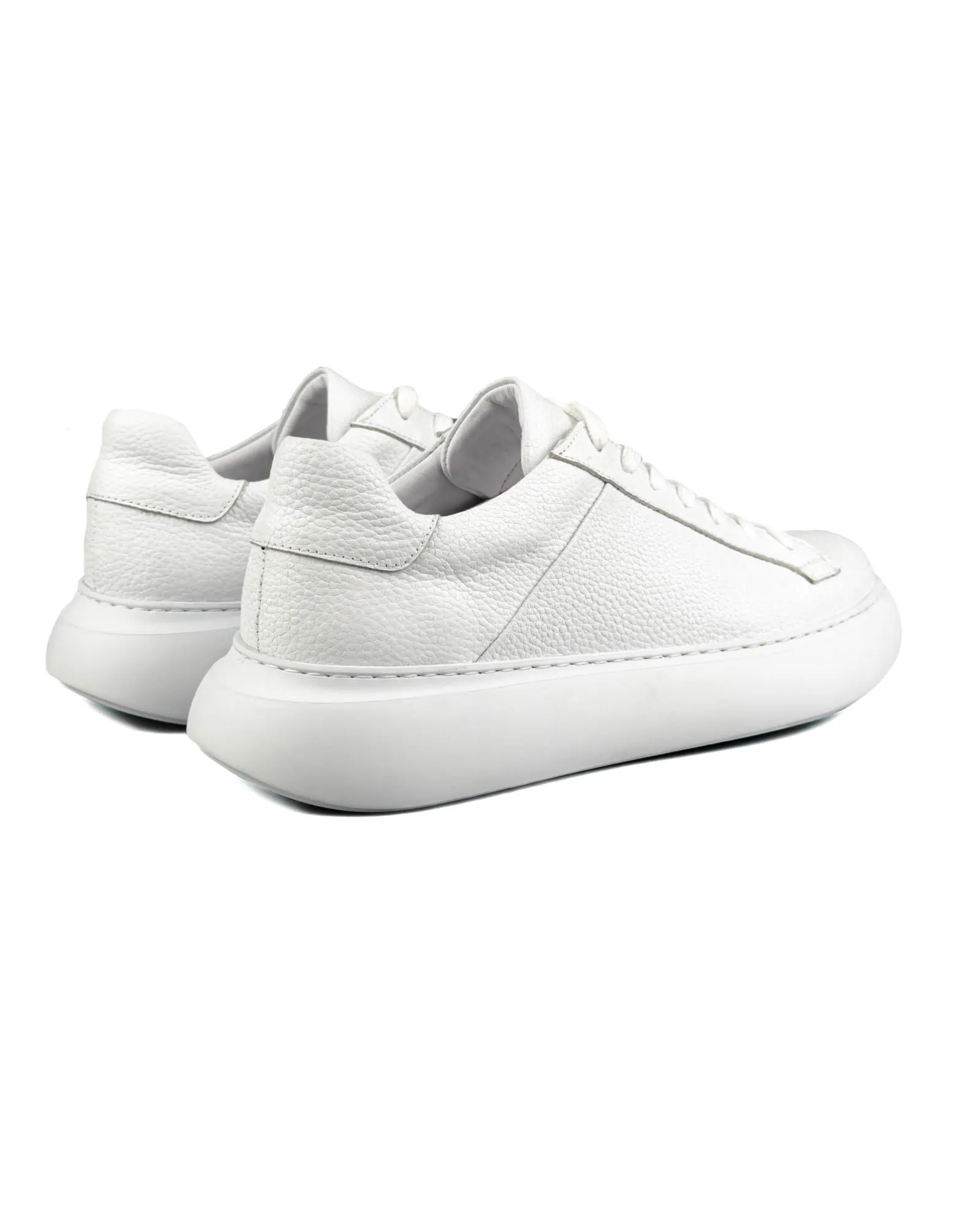 T-Spartan White Genuine Leather Men's Sport (Sneaker) Shoes