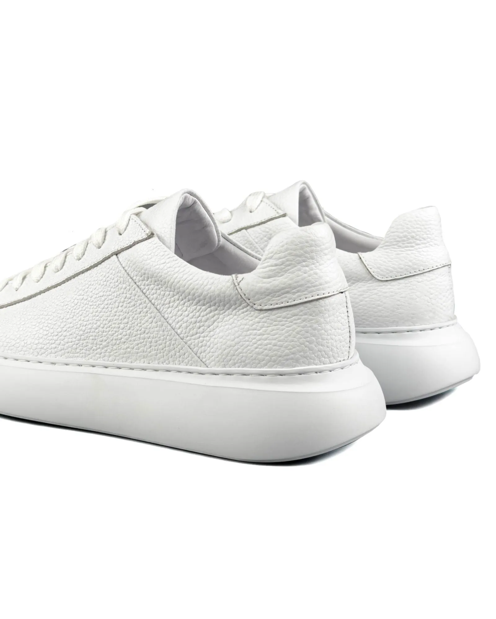 T-Spartan White Genuine Leather Men's Sport (Sneaker) Shoes