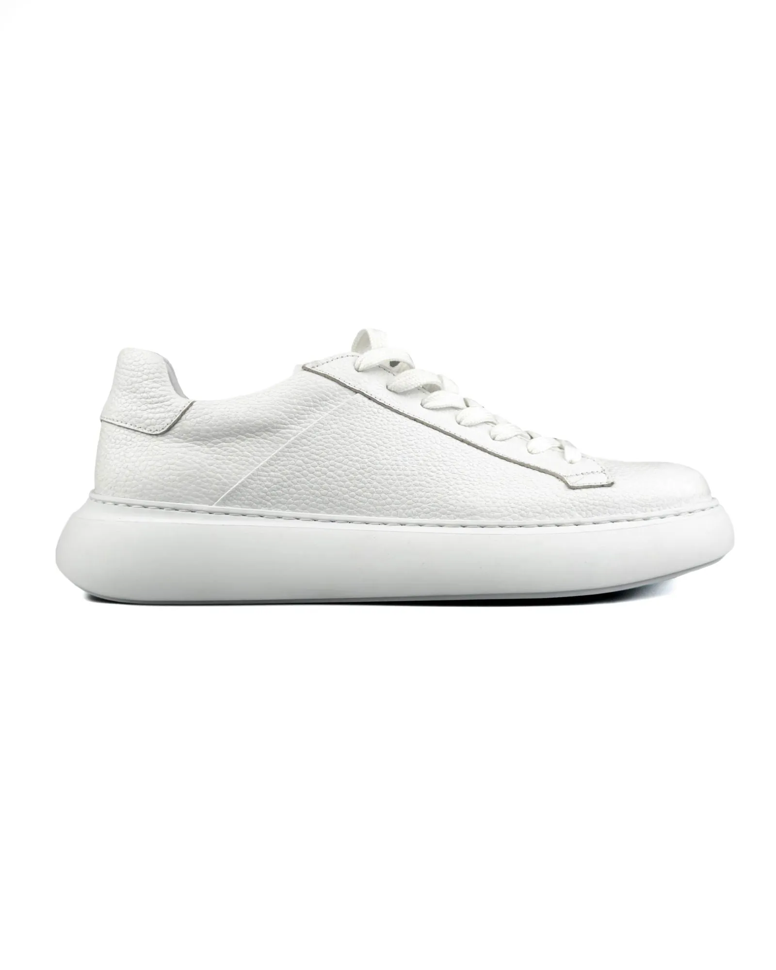 T-Spartan White Genuine Leather Men's Sport (Sneaker) Shoes