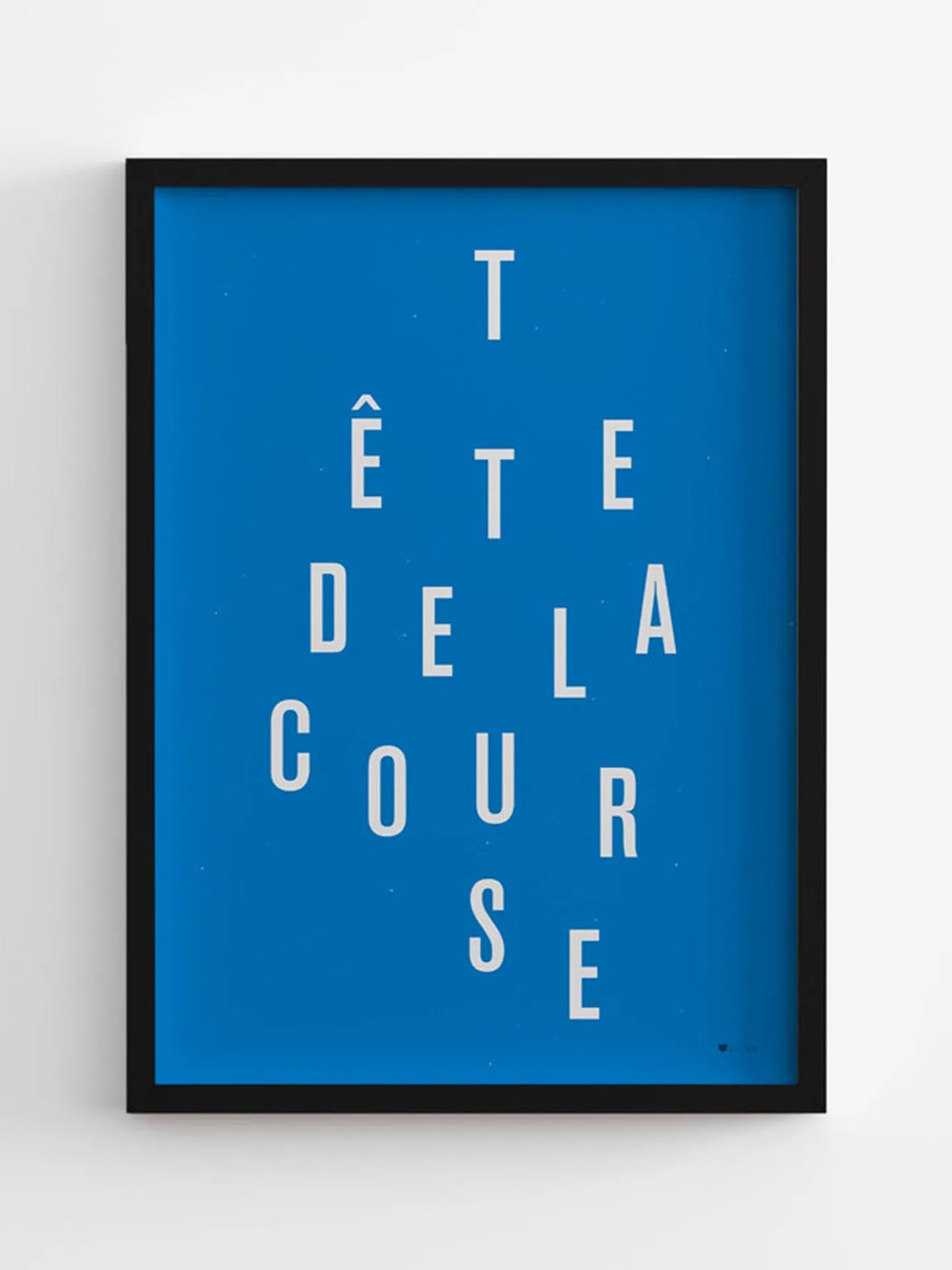 Tête de la Course - Poster