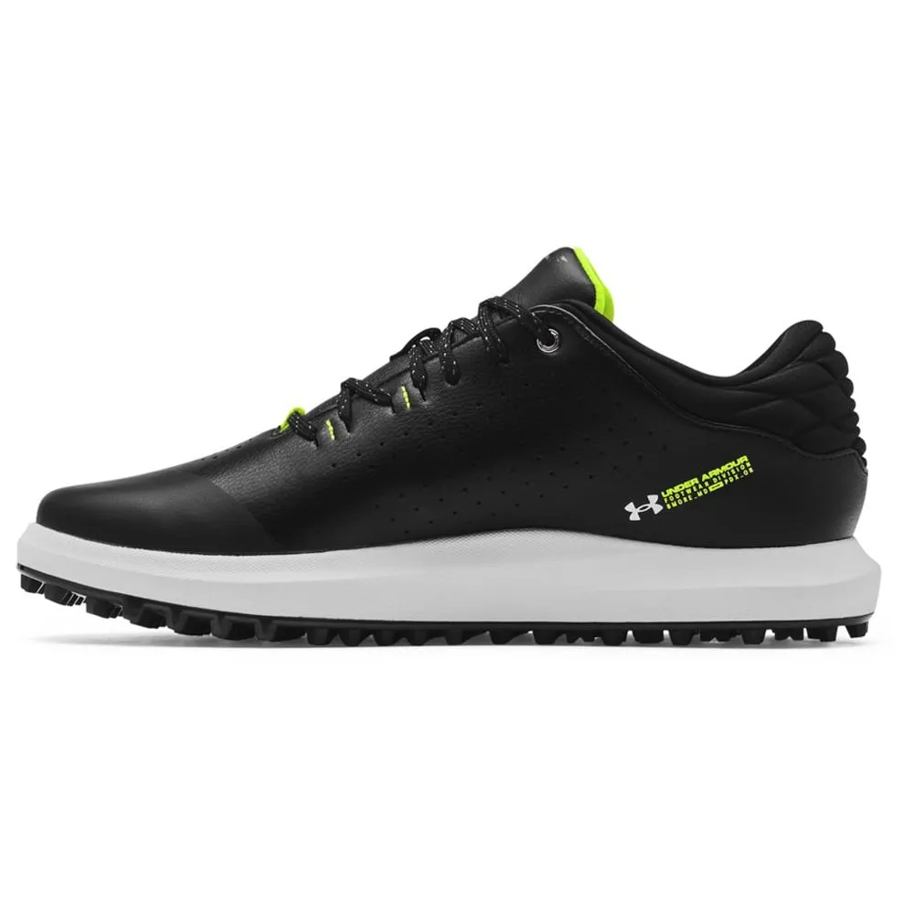 Under Armour Draw Sport Spikeless Shoes - Black/Pitch Grey/White