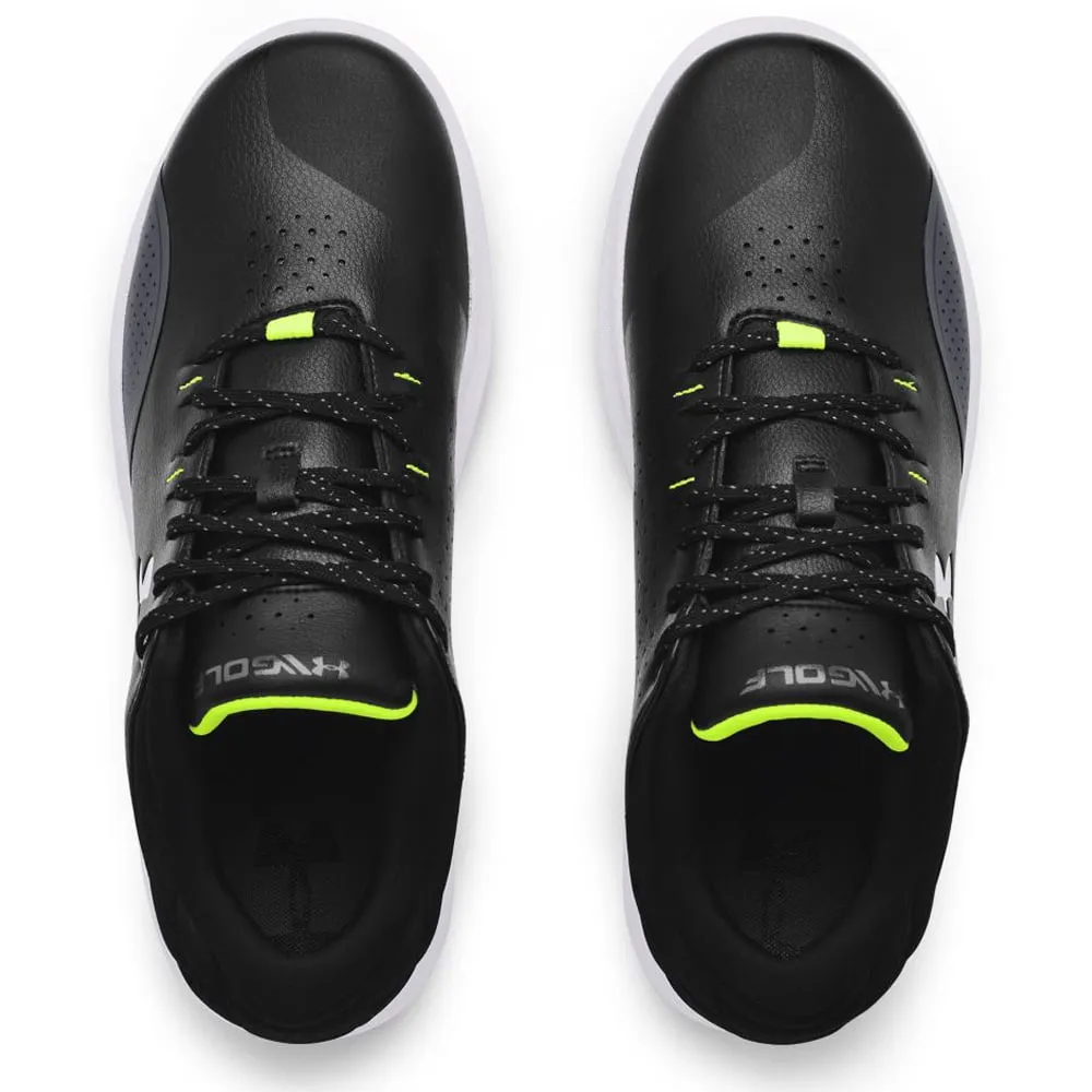 Under Armour Draw Sport Spikeless Shoes - Black/Pitch Grey/White