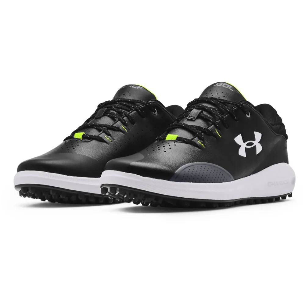 Under Armour Draw Sport Spikeless Shoes - Black/Pitch Grey/White