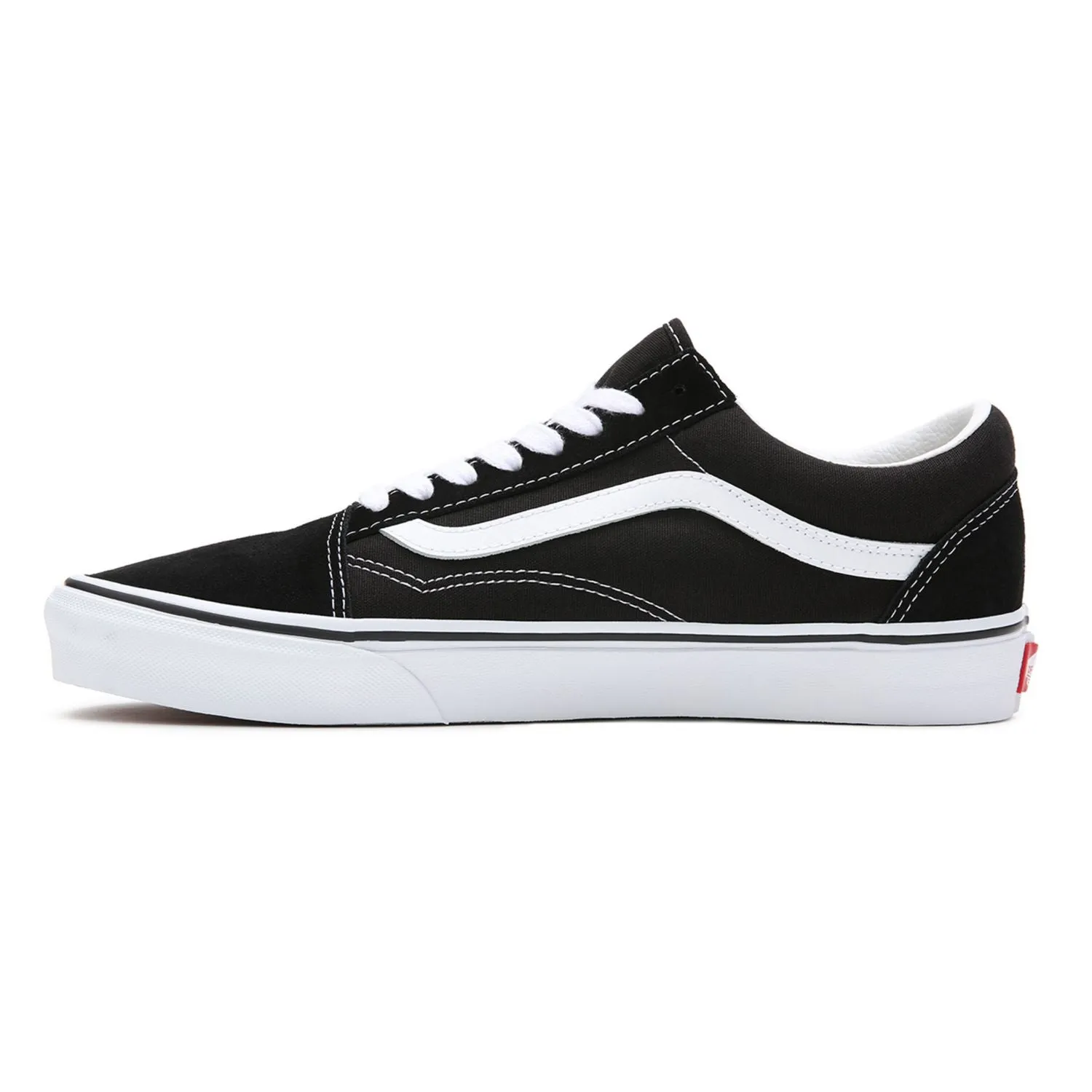 Vans scarpa sneakers da adulto con pianta larga Old Skool Wide VN0000T8BMX nero-bianco