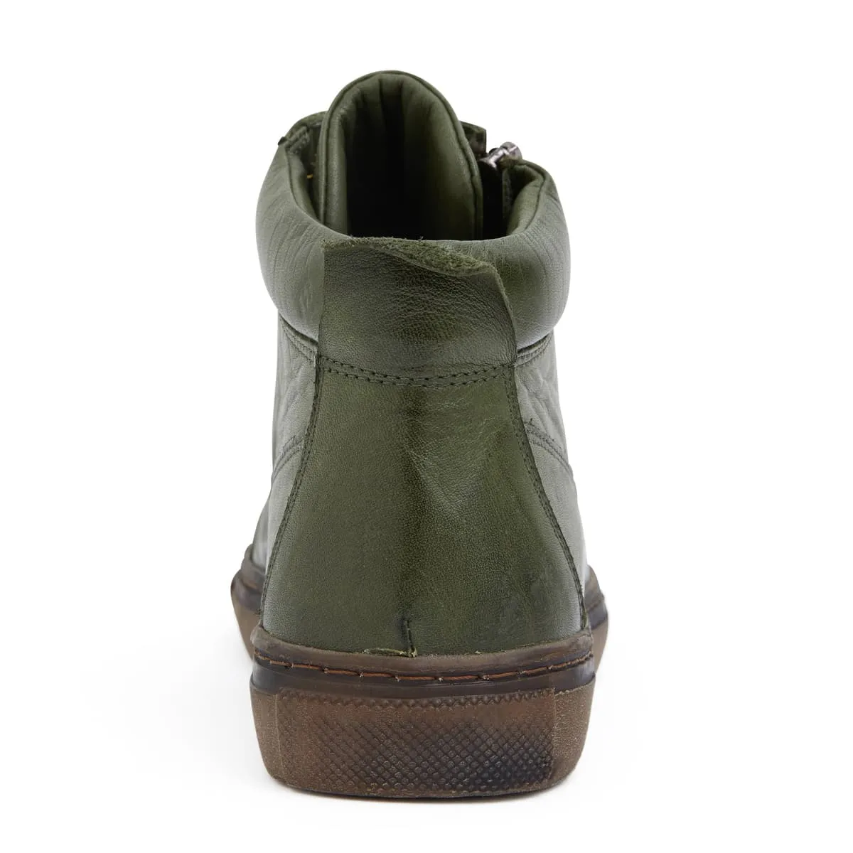 Wagner Boot in Khaki Leather