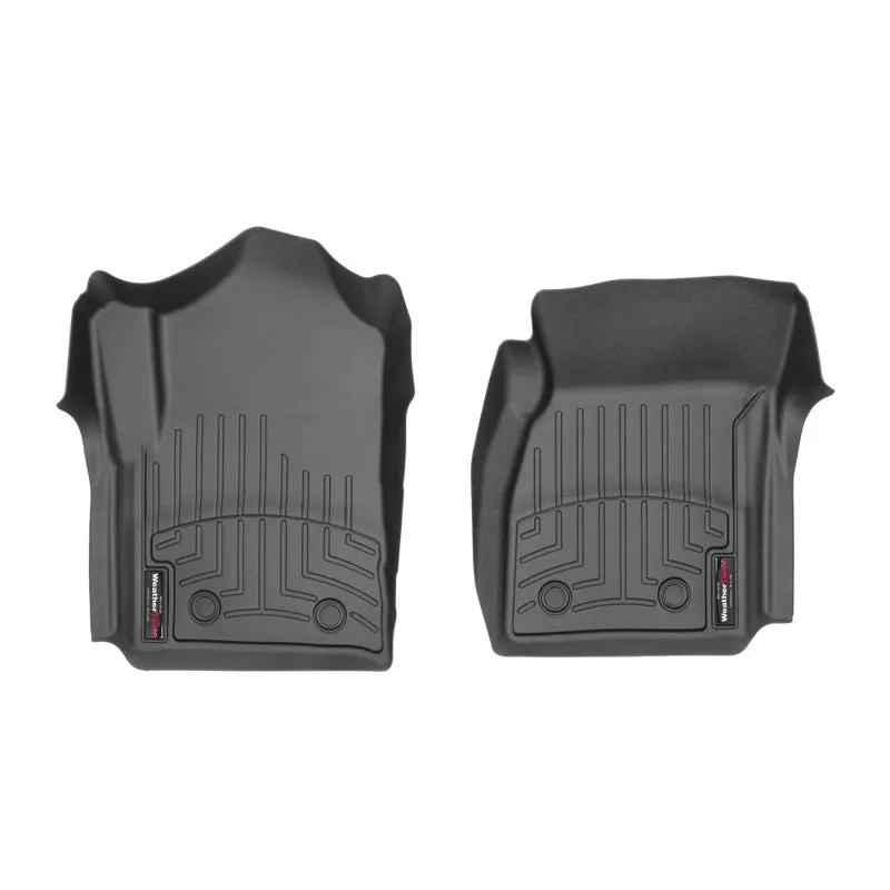 WeatherTech FloorLiners - Front - Black - GM Fullsize Truck 2014-16