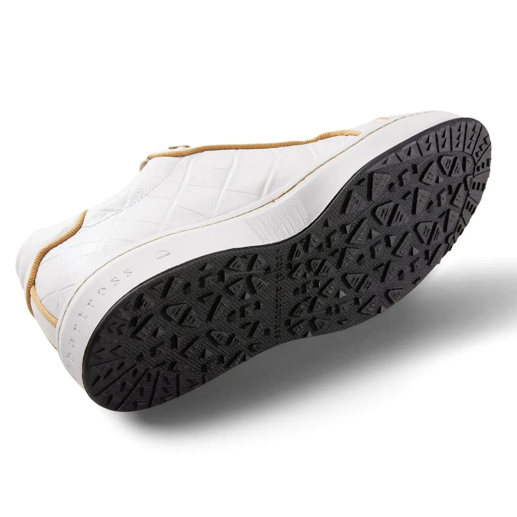 Womens Buckingham Golf Shoe White/Gold - 2024