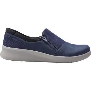 Women's Clarks Cloudsteppers Sillian 2.0 Day Navy Fabric