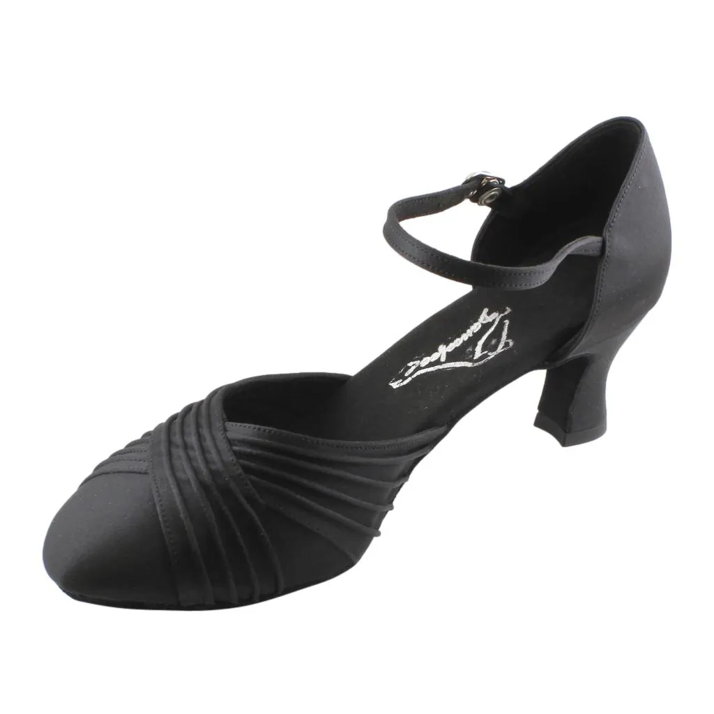 Women's Smooth Dance Shoes, Model R346, Heel 2"