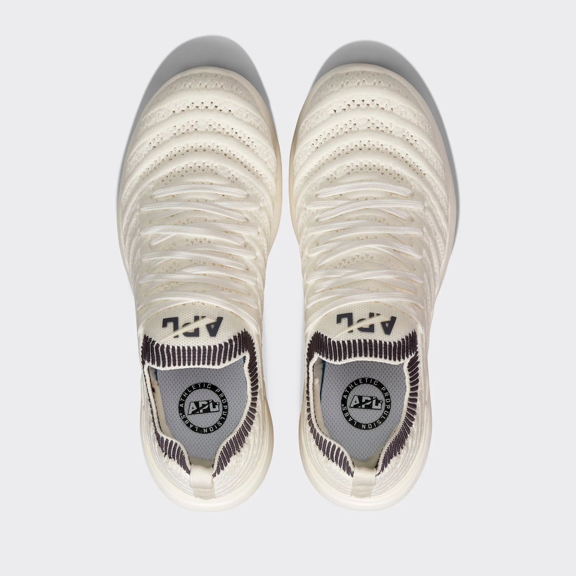 Women's TechLoom Wave Ivory / Iron / Ribbed