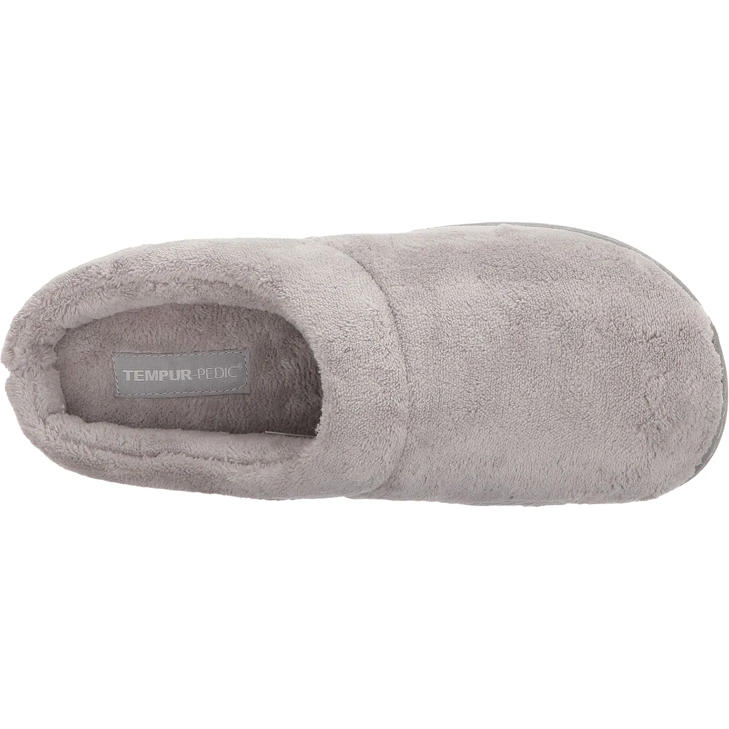 Women's Tempur-Pedic Windsock Grey Terry Cloth